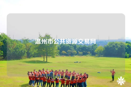 温州市公共资源交易网