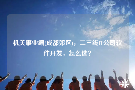 机关事业编(成都郊区)，二三线IT公司软件开发，怎么选？