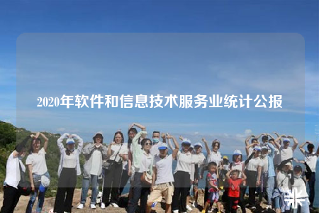 2020年软件和信息技术服务业统计公报