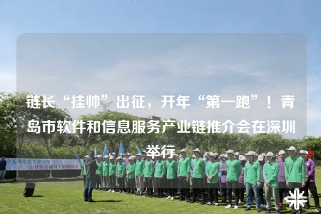 链长“挂帅”出征，开年“第一跑”！青岛市软件和信息服务产业链推介会在深圳举行