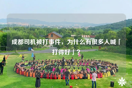 成都司机被打事件，为什么有很多人喊「打得好」？