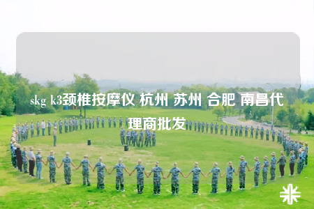 skg k3颈椎按摩仪 杭州 苏州 合肥 南昌代理商批发