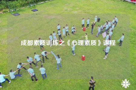 成都素质训练之《心理素质》课程