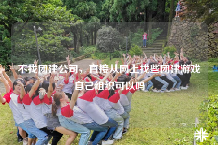 不找团建公司，直接从网上找些团建游戏自己组织可以吗